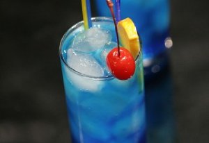 Голубые коктейли